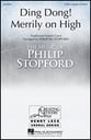 Ding Dong Merrily on High SATB/SATB choral sheet music cover